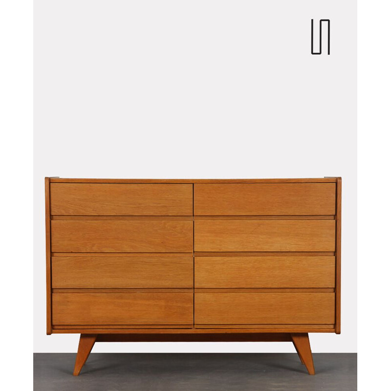 Vintage chest of drawers model U-453 by Jiri Jiroutek, Eastern Europe 1960s