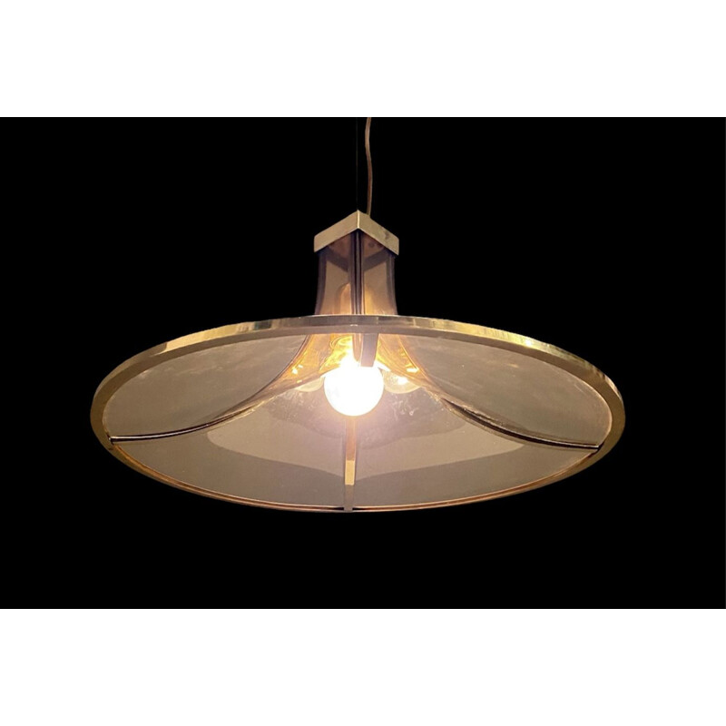 Vintage Pagoda Pendant Lamp from Esperia 1960s