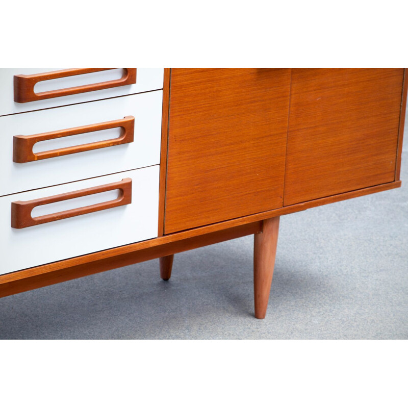 Enfilade vintage en teck, Scandinave 1960