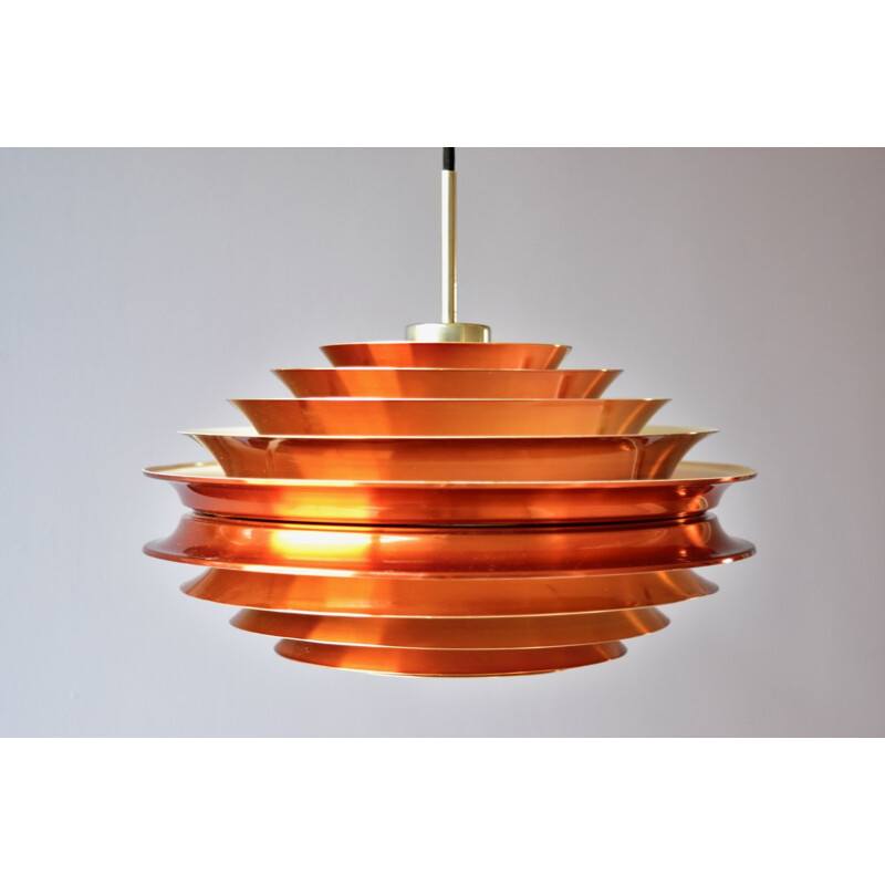 Vintage Trava Pendant Lamp by Carl Thore for Granhaga, Scandinavian 1960s
