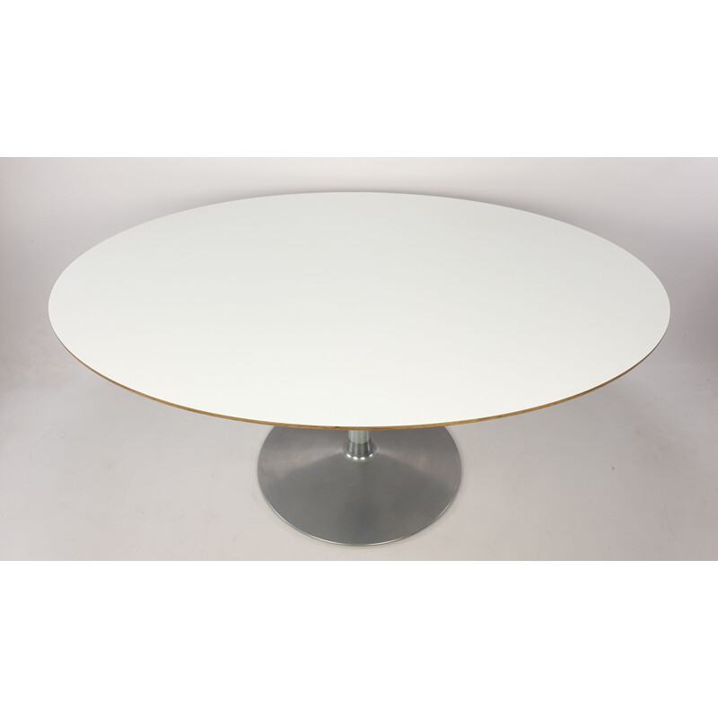 Vintage Oval Dining Table by Pierre Paulin for Artifort 1990s