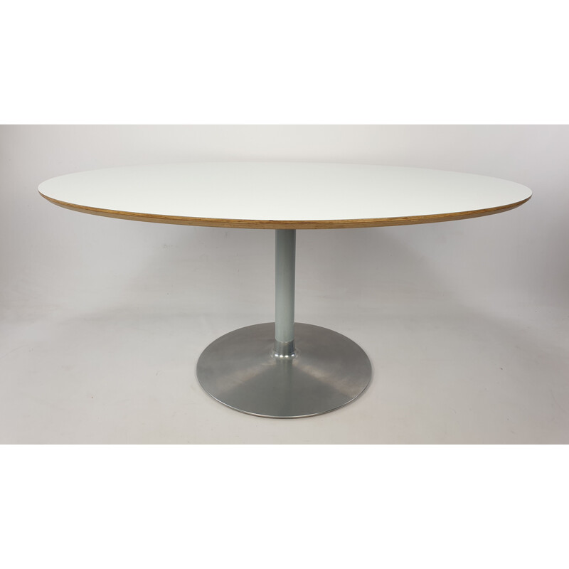 Table vintage ovale par Pierre Paulin pour Artifort 1990