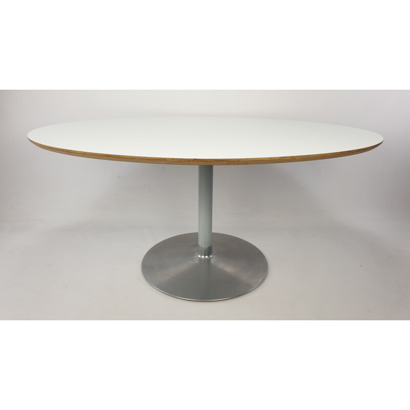 Vintage Oval Dining Table by Pierre Paulin for Artifort 1990s