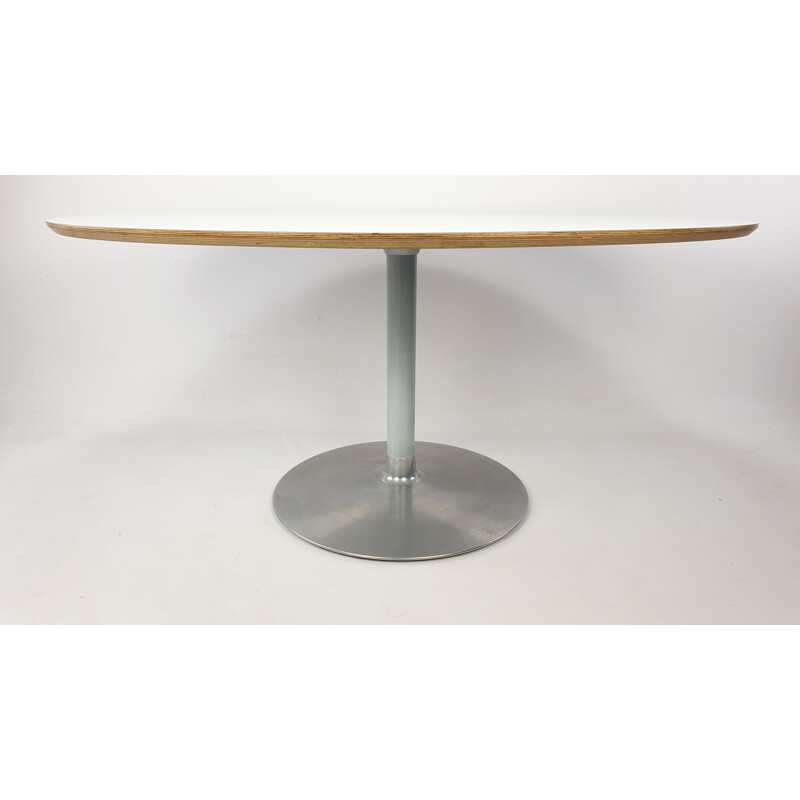 Vintage Oval Dining Table by Pierre Paulin for Artifort 1990s