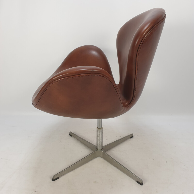 Chaise vintage Swan par Arne Jacobsen et Fritz Hansen 1980