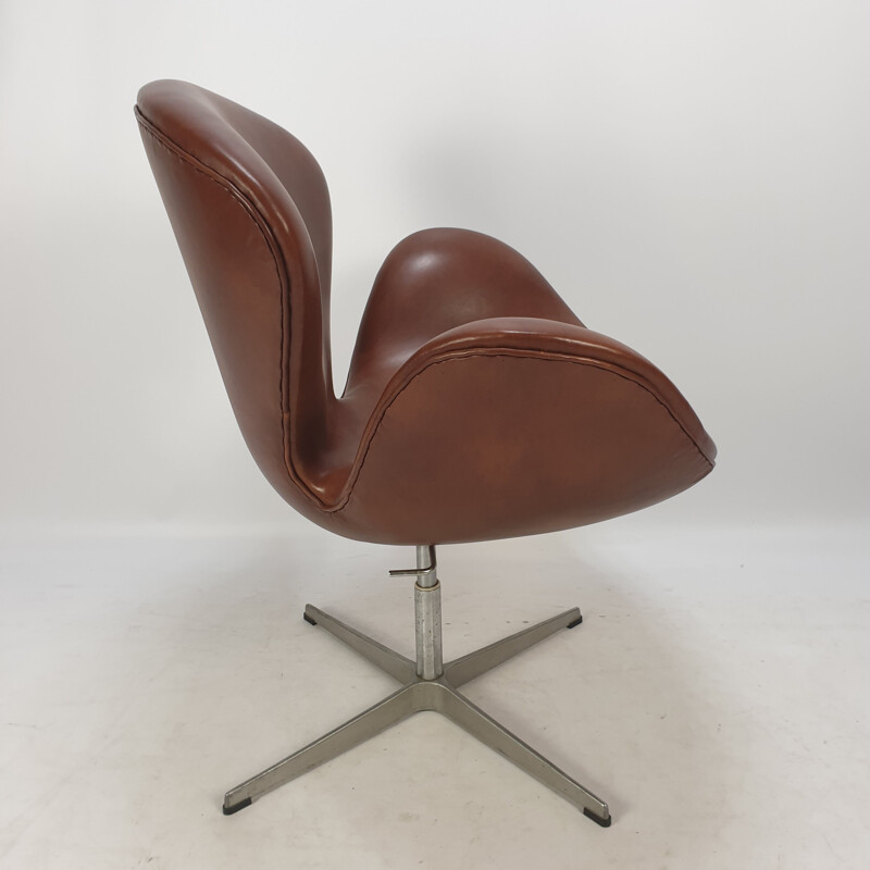 Chaise vintage Swan par Arne Jacobsen et Fritz Hansen 1980