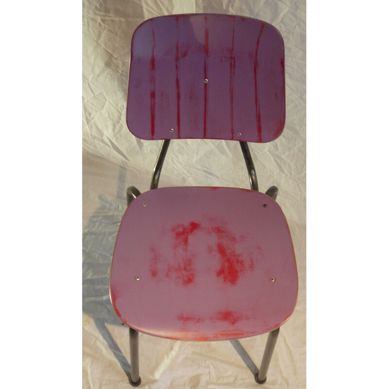 Par de cadeiras industriais vintage