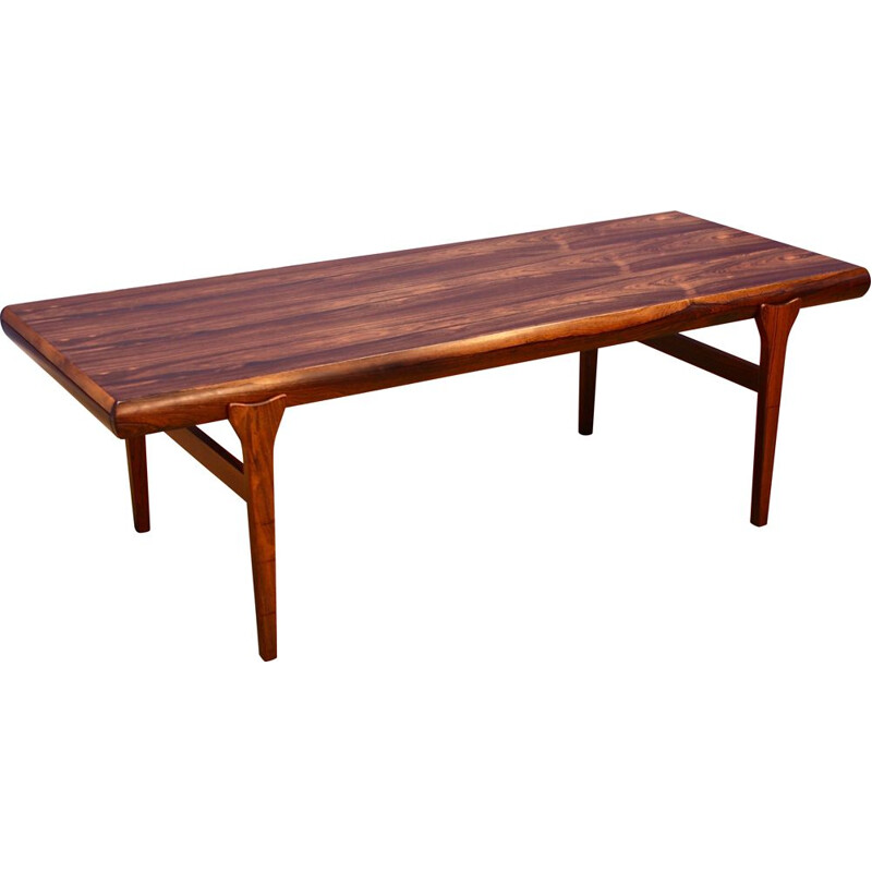 Vintage rosewood coffee table by Johannes Andersen for Uldum Mobelfabrik, Denmark 1960