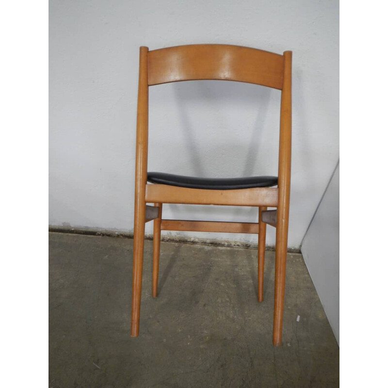 Vintage-Stuhl Passoni aus Buche