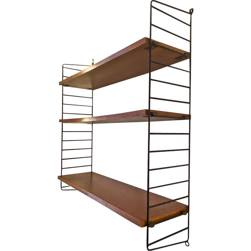 Vintage string shelf by Nils Strinning