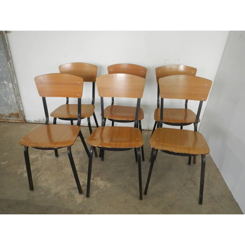 Cadeiras de fórmica Vintage 1950