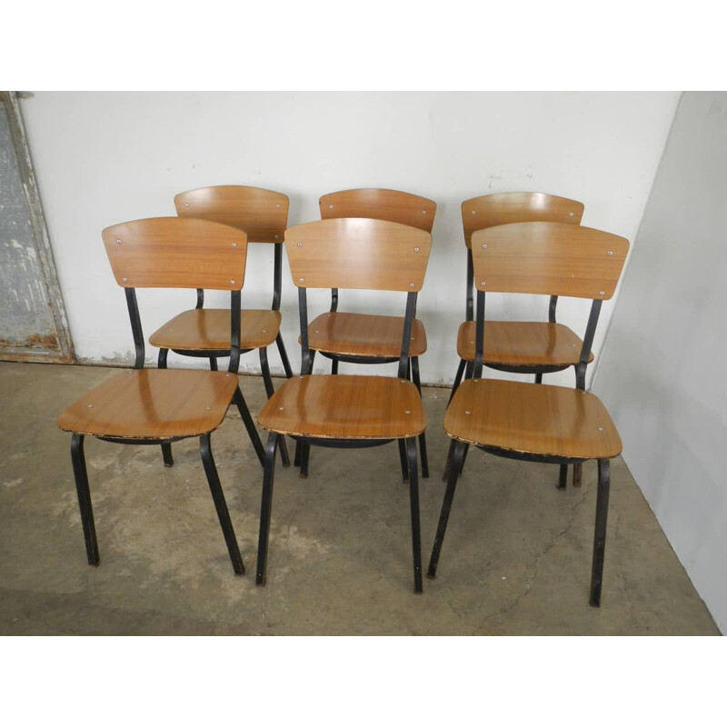 Vintage formica chairs 1950s