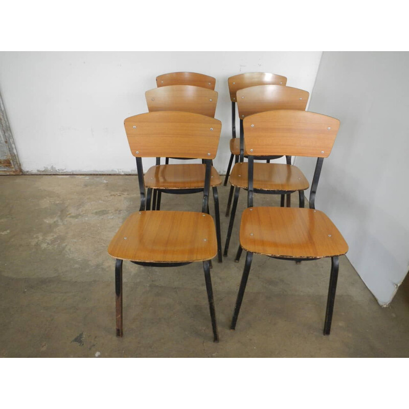 Vintage formica chairs 1950s