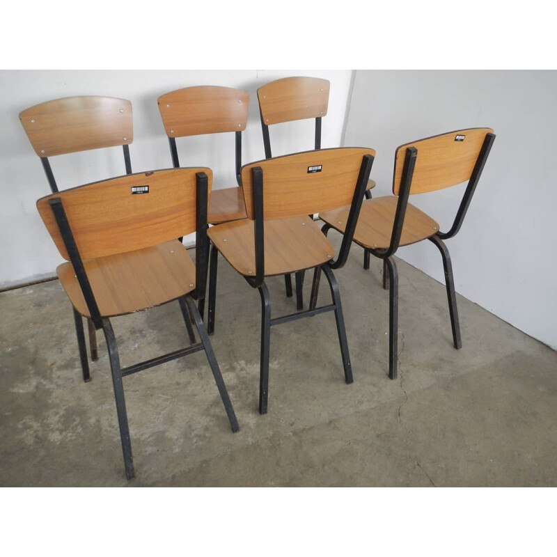 Vintage formica chairs 1950s