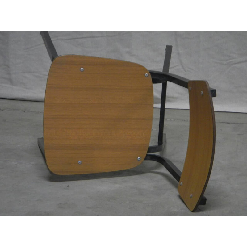 Chaises vintage en formica 1950