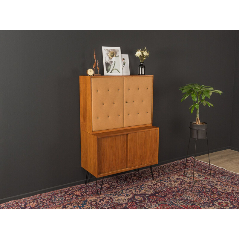 Vintage walnut Bar Cabinet, Germany 1950s