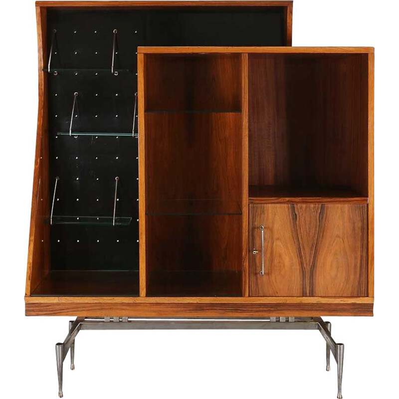 Vintage cabinet in rosewood, Italian 1960s