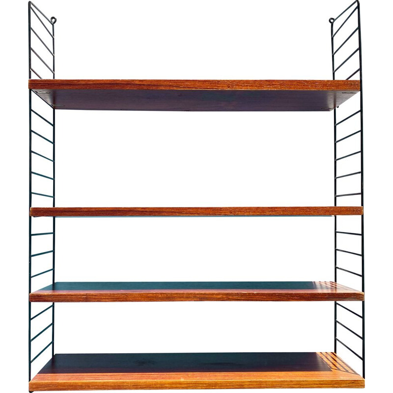 Vintage modular bookshelf by Katja and Nisse Strinning, Sweden 1960s