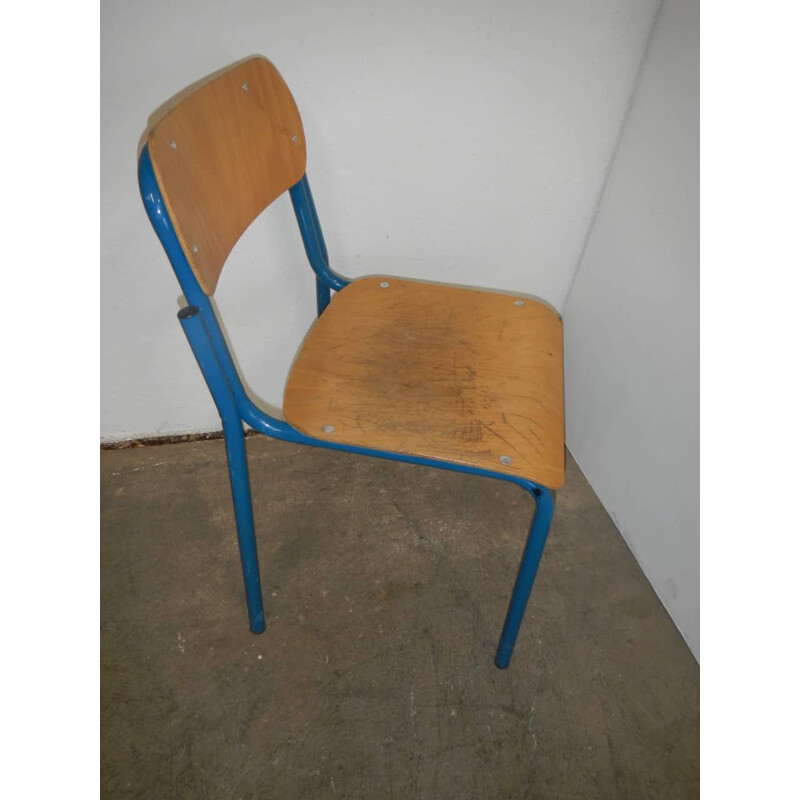 Vintage single school chair