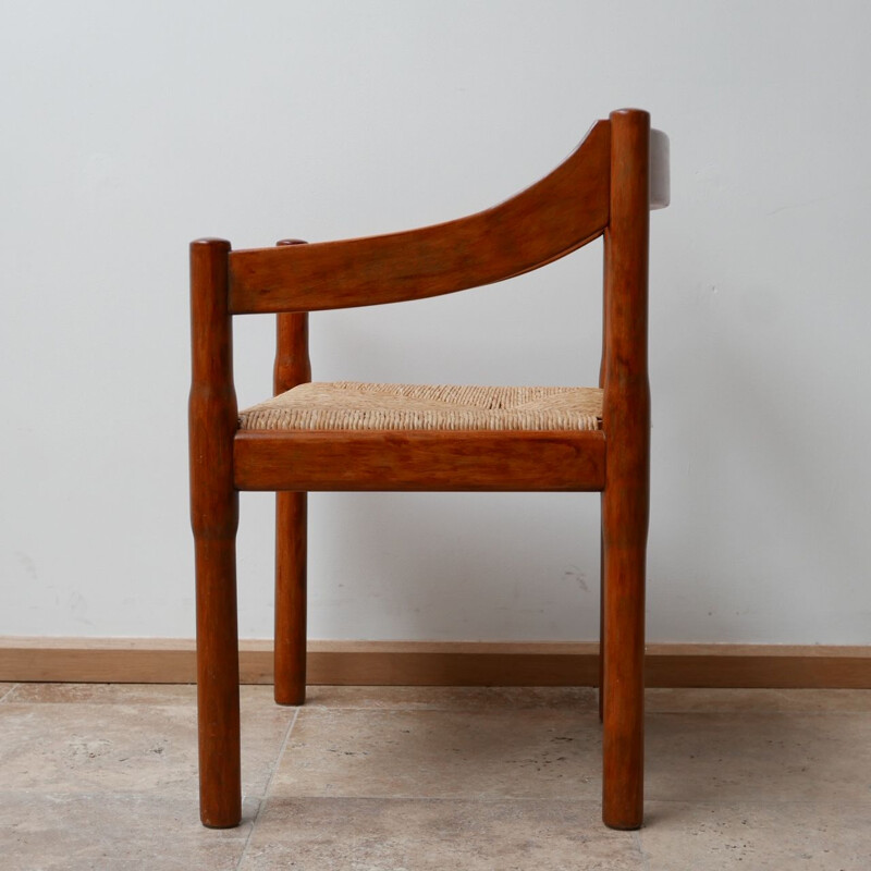 Vintage Carimate Rush Armchair by Vico Magisretti, Italian 1960s