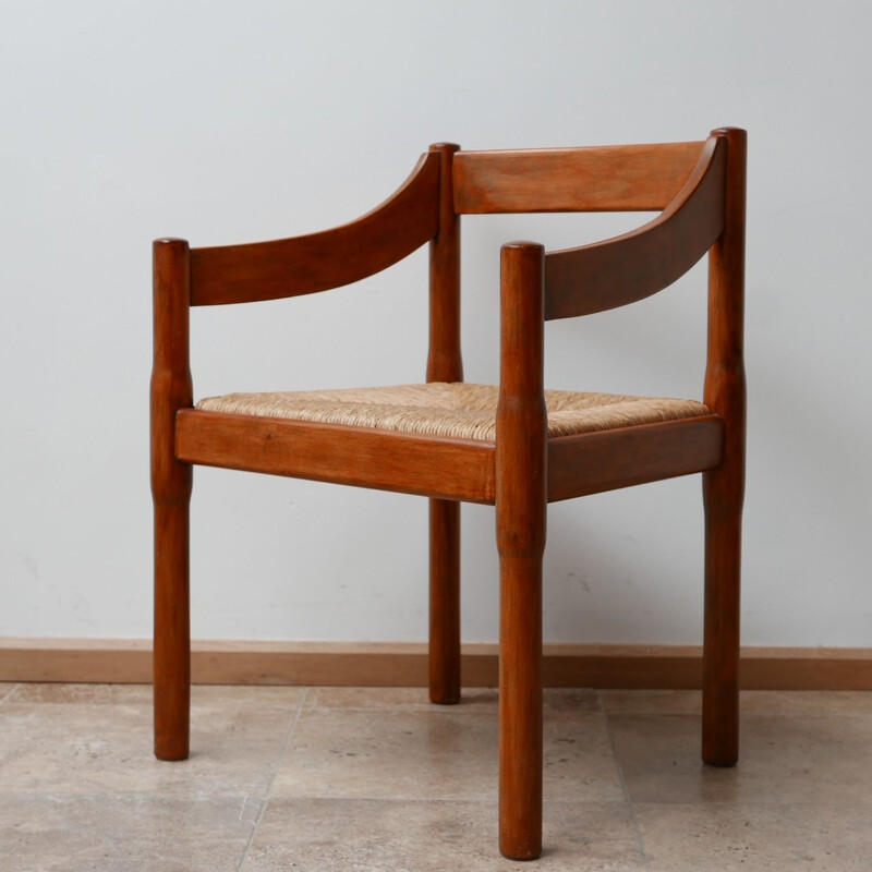 Vintage Carimate Rush Armchair by Vico Magisretti, Italian 1960s