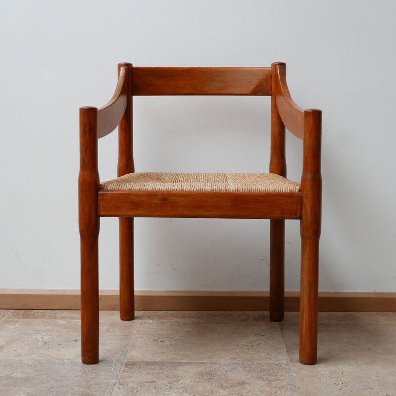 Vintage Carimate Rush Armchair by Vico Magisretti, Italian 1960s