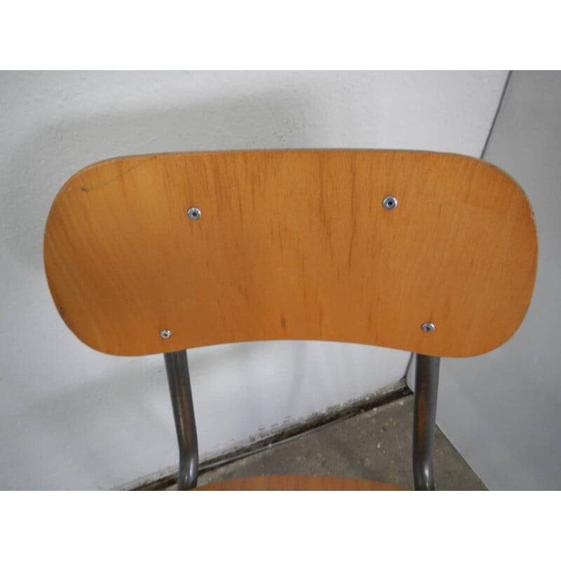 Vintage single school chair