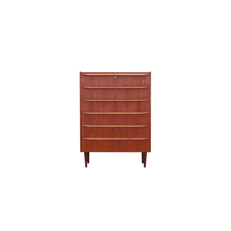 Vintage Teak chest of drawers, Denmark 1960s