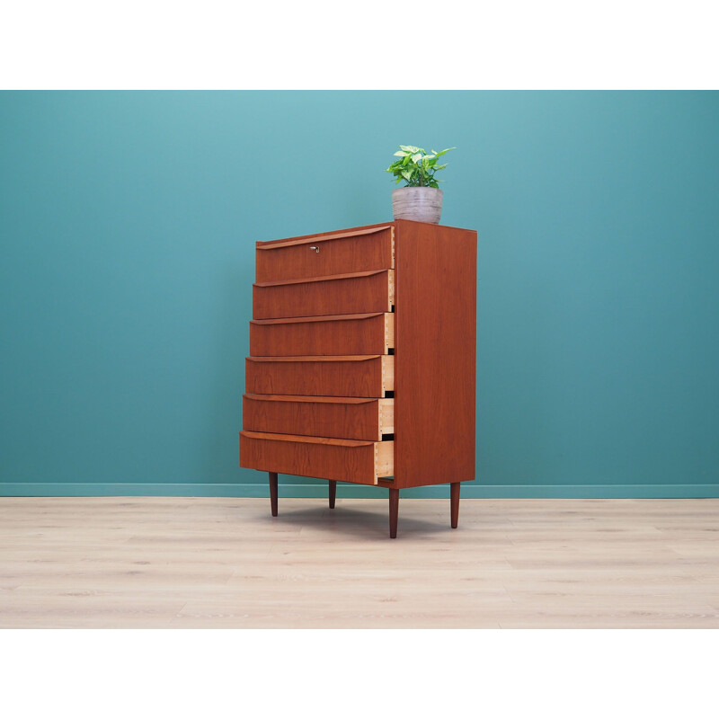 Vintage Teak chest of drawers, Denmark 1960s