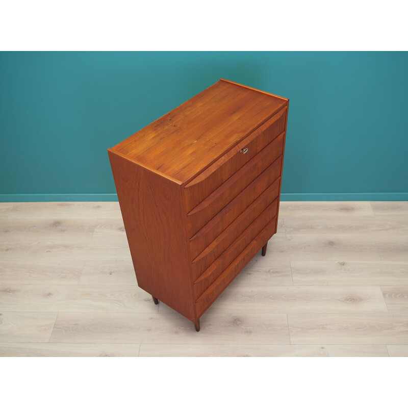 Vintage Teak chest of drawers, Denmark 1960s