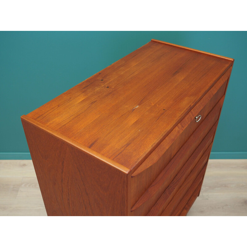 Vintage Teak chest of drawers, Denmark 1960s