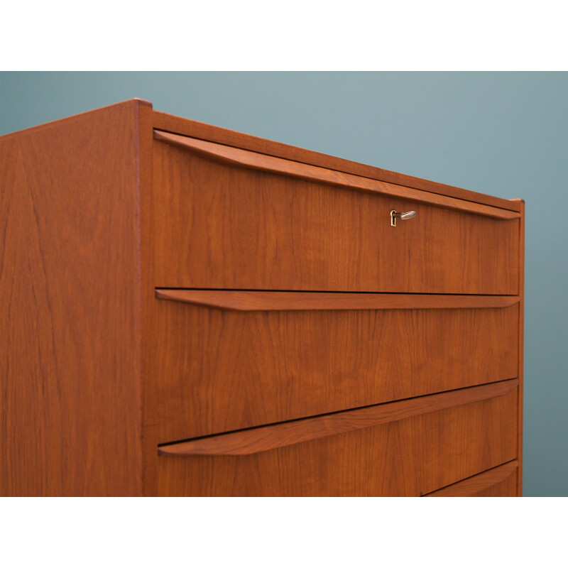 Vintage Teak chest of drawers, Denmark 1960s