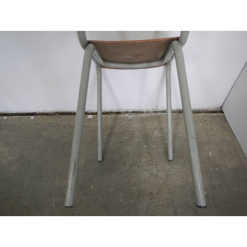 Vintage single school chair