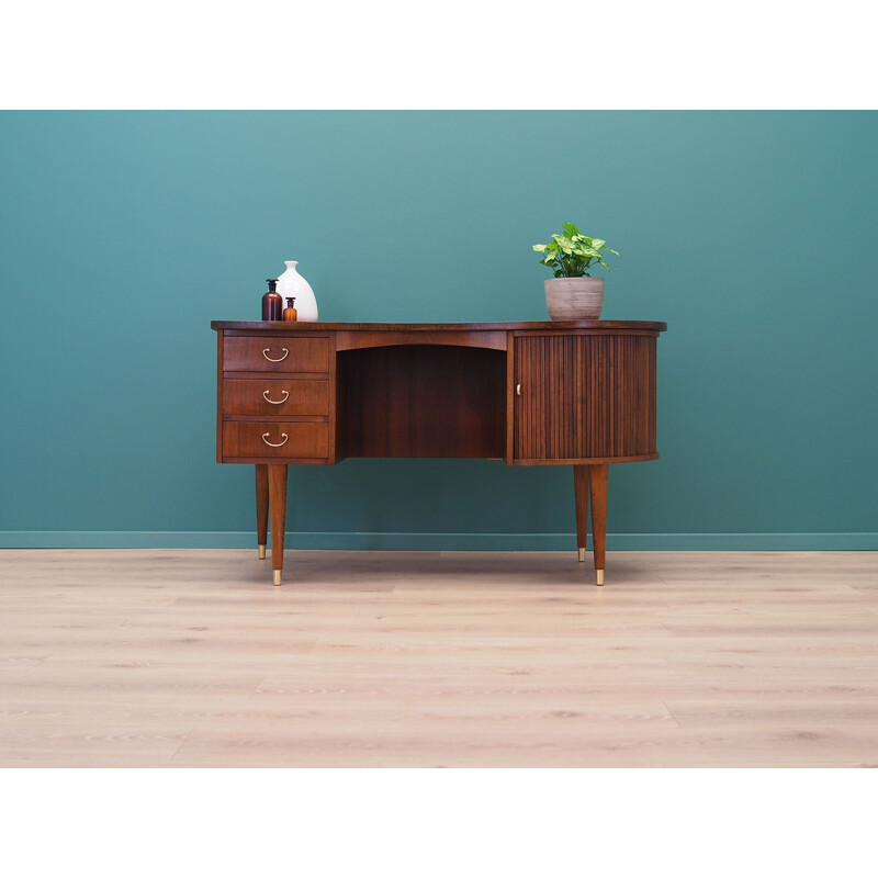 Vintage Walnut desk, Denmark 1960s