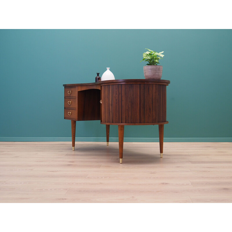 Vintage Walnut desk, Denmark 1960s