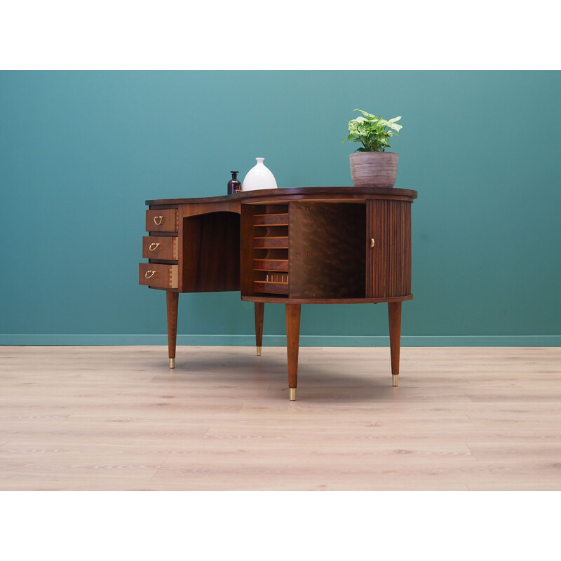 Vintage Walnut desk, Denmark 1960s