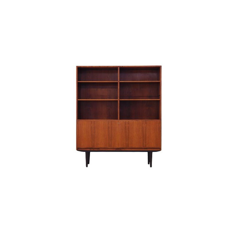 Vintage Rosewood bookcase by Omann Jun, Danish 1970s