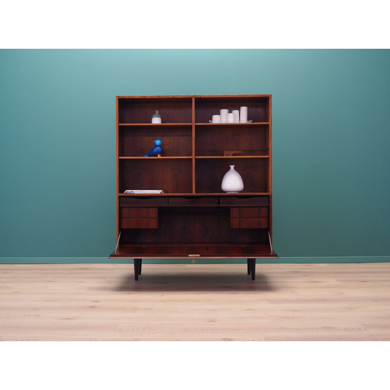 Vintage Rosewood bookcase by Omann Jun, Danish 1970s