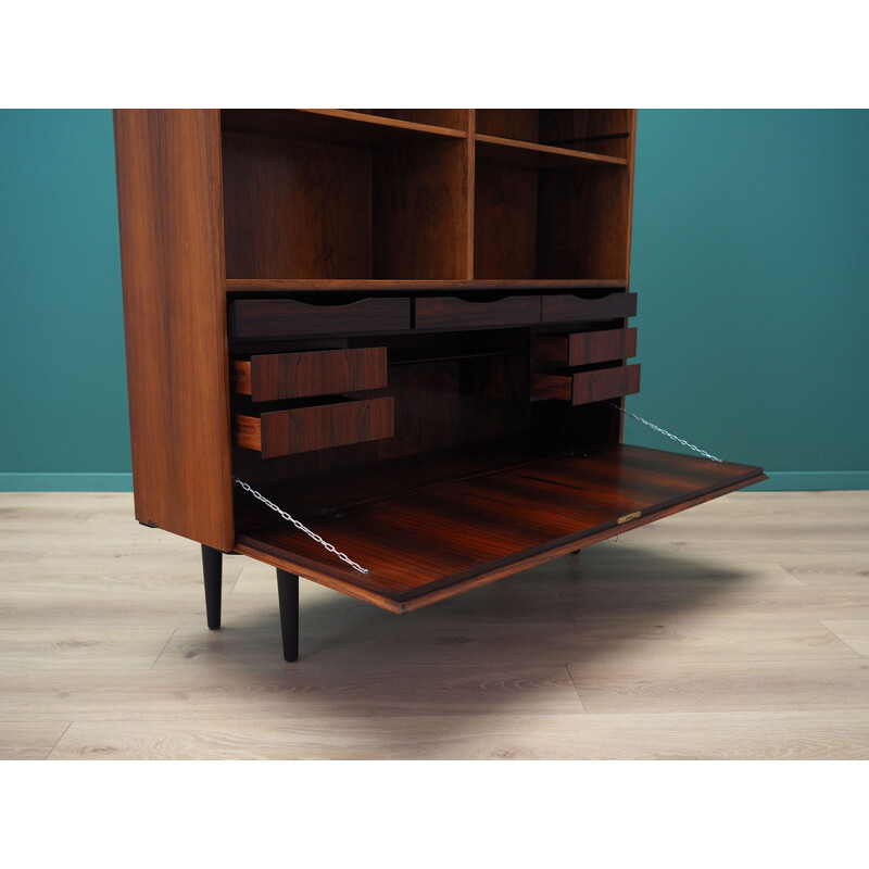 Vintage Rosewood bookcase by Omann Jun, Danish 1970s