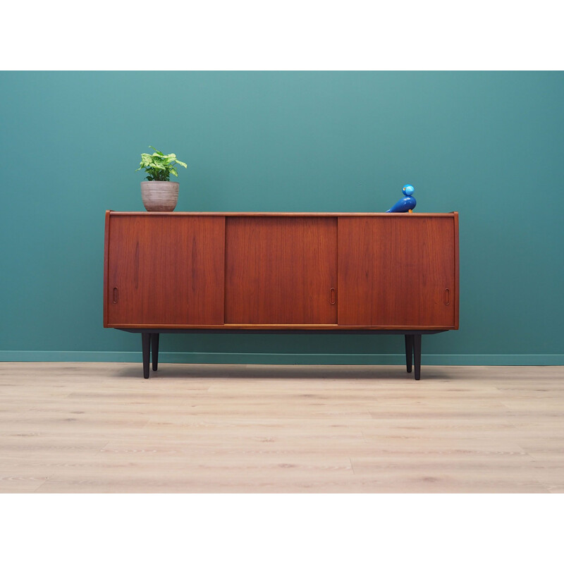 Vintage Teak sideboard by PMJ Viby J, Danish 1970s