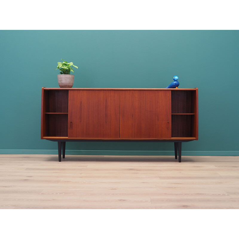 Vintage Teak sideboard by PMJ Viby J, Danish 1970s