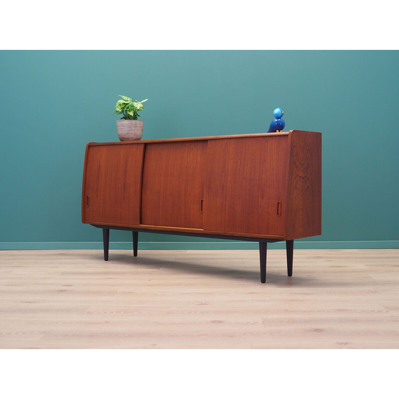 Vintage Teak sideboard by PMJ Viby J, Danish 1970s