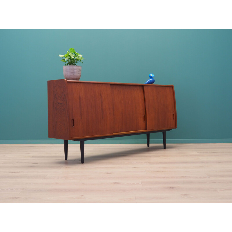 Vintage Teak sideboard by PMJ Viby J, Danish 1970s