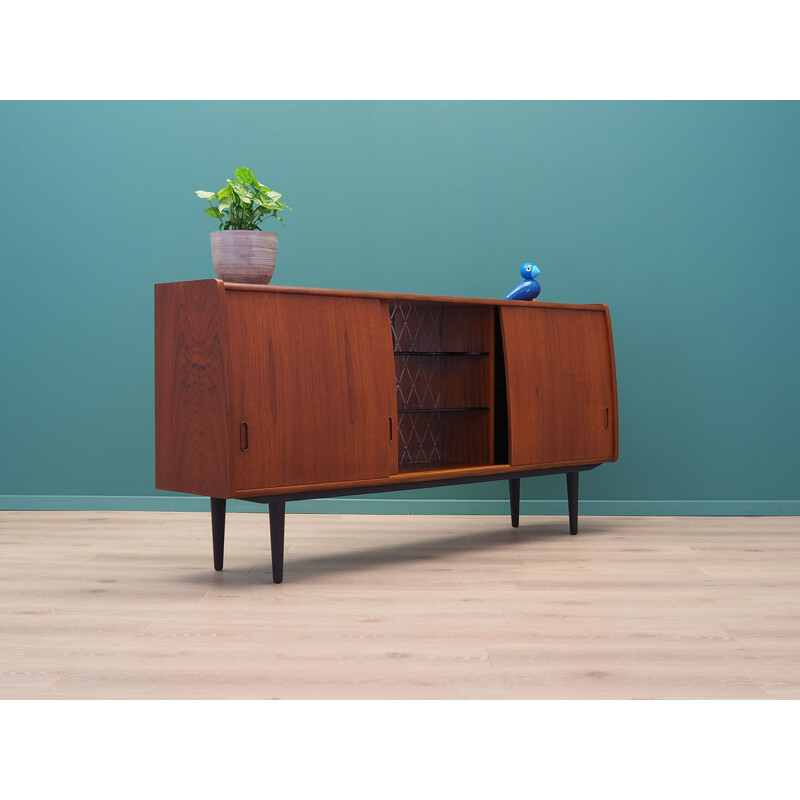 Vintage Teak sideboard by PMJ Viby J, Danish 1970s