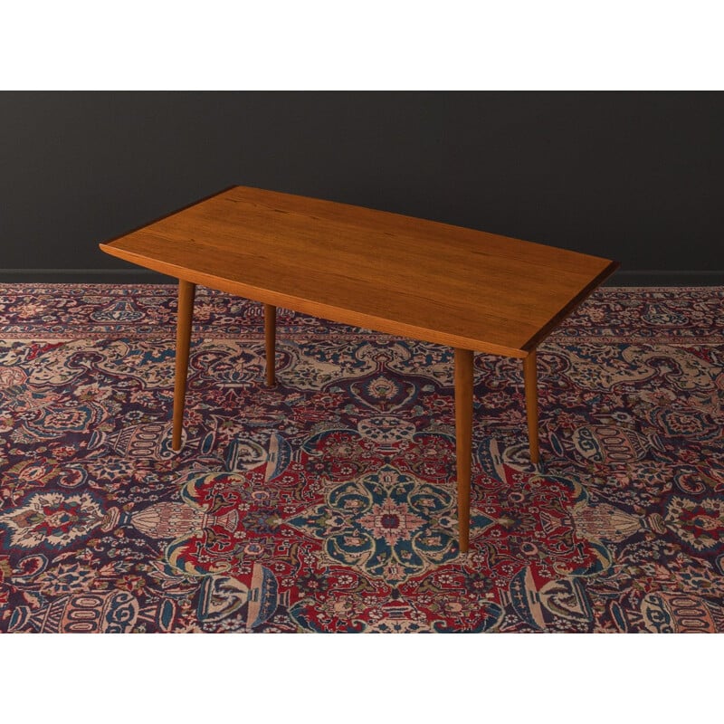 Vintage teak Dining Table, Scandinavian 1960s