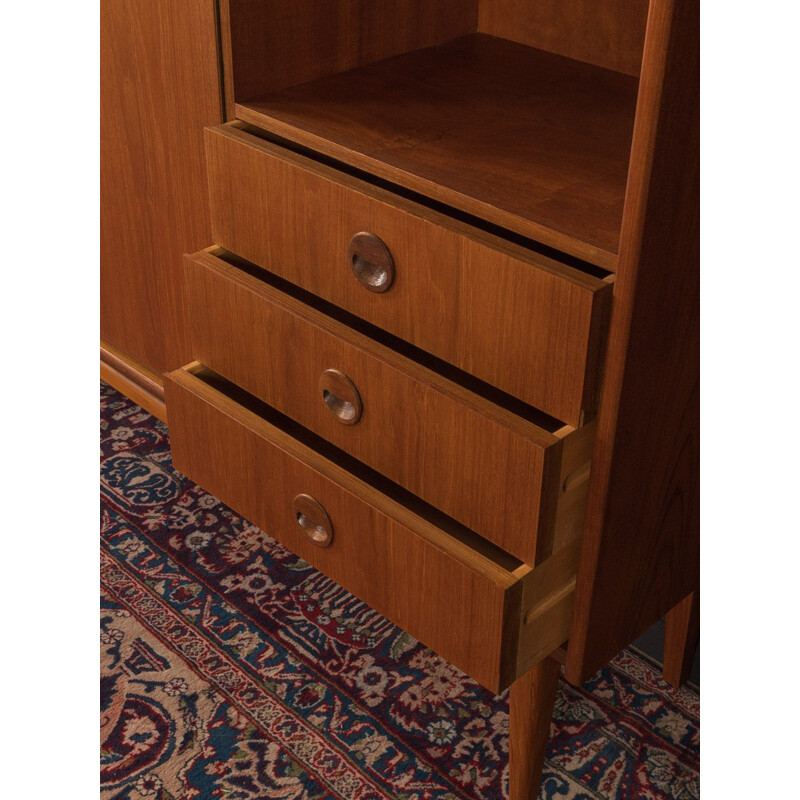 Vintage teak Highboard, Germany 1960s