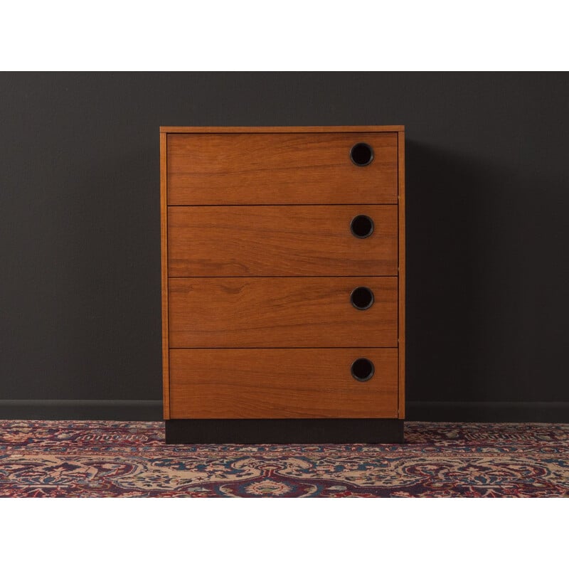 Vintage walnut Shoe Cabinet, Germany 1960s