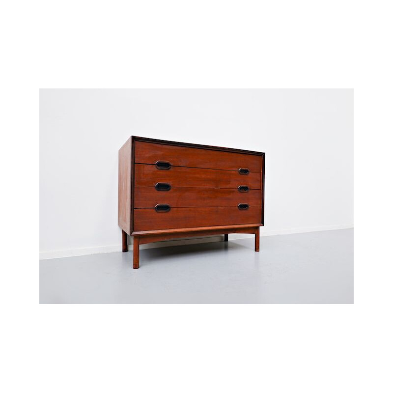 Vintage teak chest of drawers 1960s