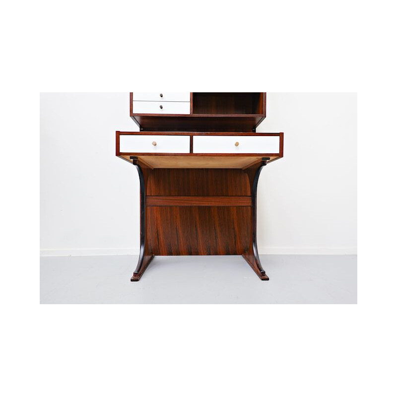 Vintage Wall-unit desk sormani, italy 1960s