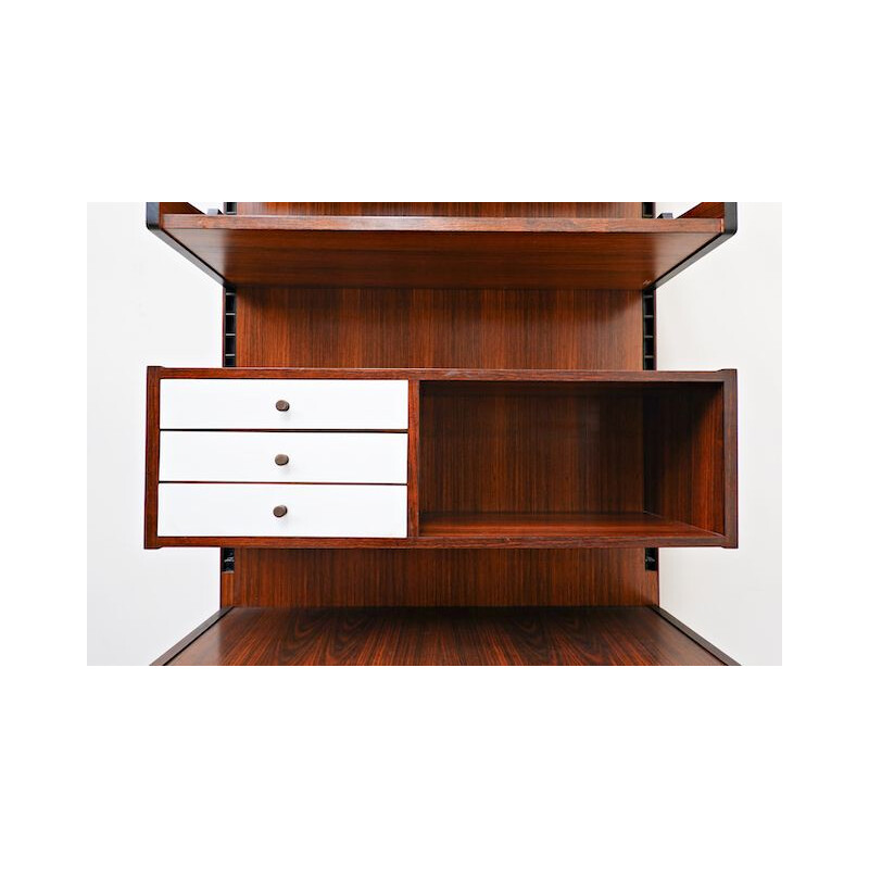 Vintage Wall-unit desk sormani, italy 1960s